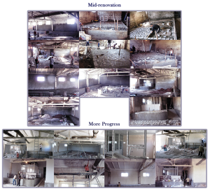 Mid renovation for Hippotherapy Arena at Kharberd Orphanage