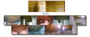 Renovations for a new art studio at Javakh