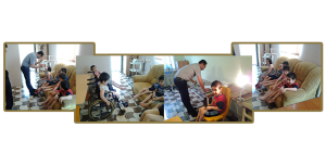 13 children from Mari Izmirlyan received eye examinations, 8 receiving needed glasses, and 4 receiving needed eye drops