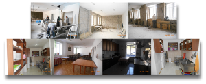 Kitchen and dining room renovations progress and completion, OLA-Tashir