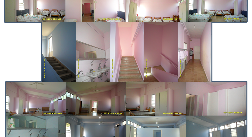 Progress on renovation of bedrooms at Birds' Nest Orphanage that began in June