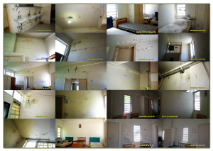 Pre renovation of bedrooms at Birds' Nest Orphanage