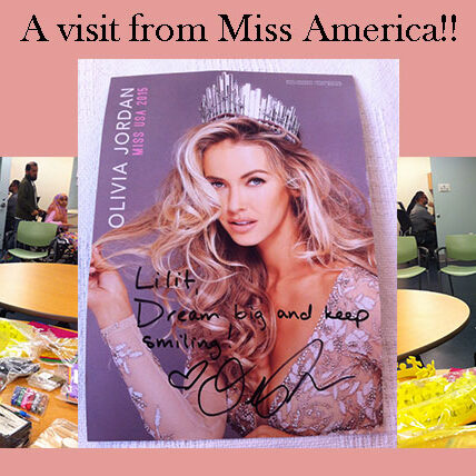 A visit from Miss America!