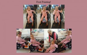 Lilit foot painting therapy