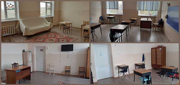 Classroom renovations at Nubarashen