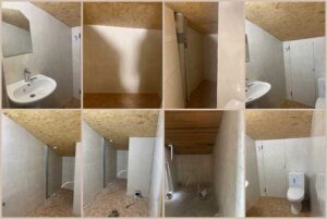 Renovations of 3rd floor bathroom at Warm Hearth