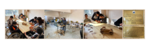 The new Kharberd woodshop in use