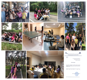Summer vacation for the young ladies at Nakashian Children’s Support Center