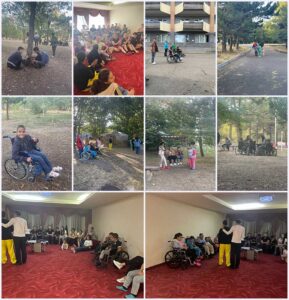Residents of Mari Izmirlyan summer vacation in Dzaxkadzor Sport Complex hotel funded by the Harold and Josephine Gulamerian Armenian Orphan Fund