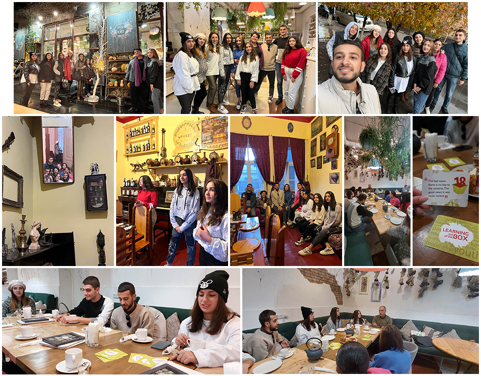 The Transitional Center residents and staff visited “Herbs and Honey” teashop and “Upside Down” museum in Gyumri for International Students’ Day.