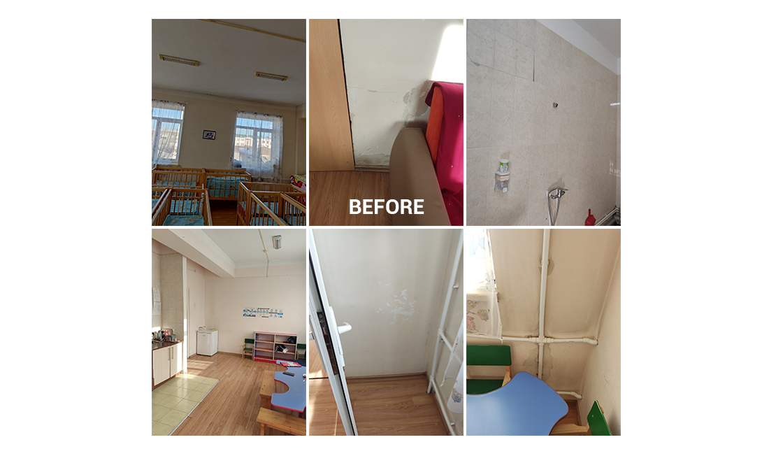 Renovations at Children's Home of Gyumri 9th Department
