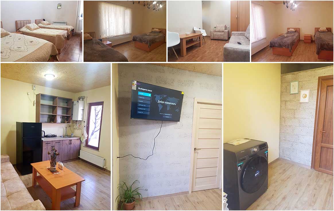 New furnishings and appliances for the Warm hearth facilities to accommodate the new displaced Artsakh residents