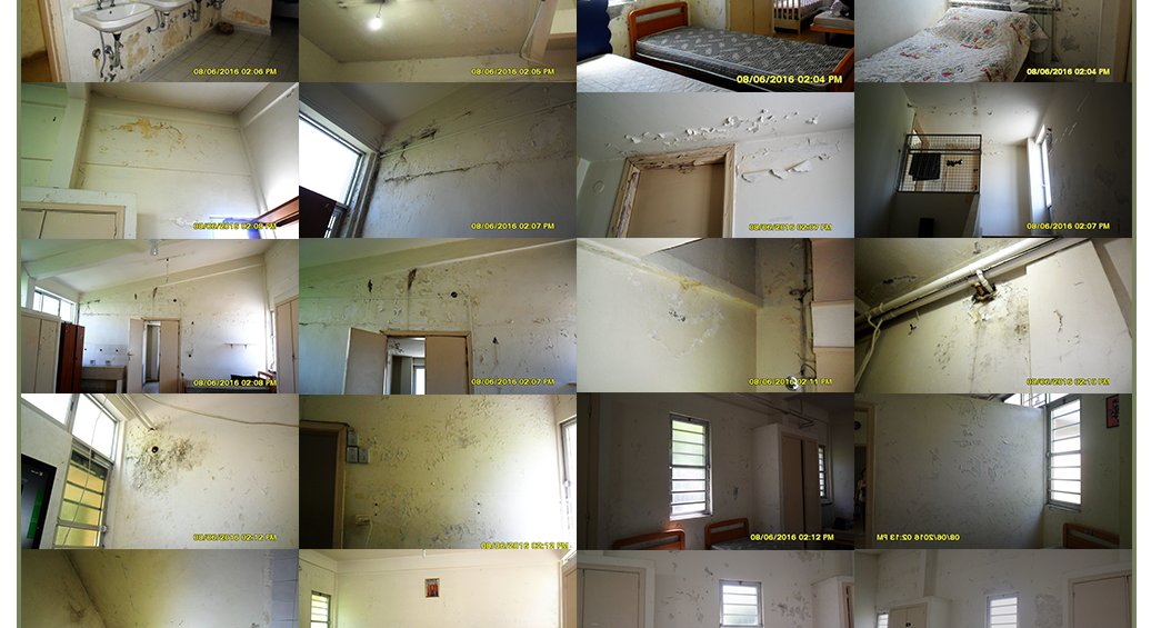 Pre renovation of bedrooms at Birds' Nest Orphanage